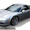 IXO America Acura NSX, silber, 1990, 1:64, Best