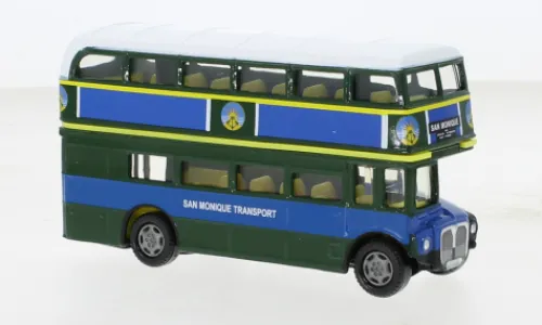 Motormax AEC Regent, grün, James Bond 007 - Live and let Die, Discount