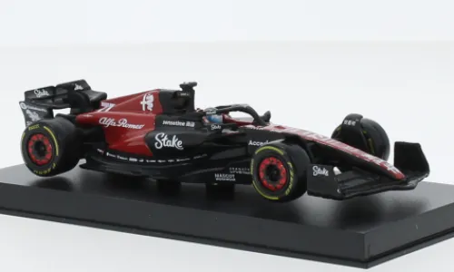 Bburago Alfa Romeo C43, Formel 1, 2023, Alfa Romeo F1 Team Stake, Stake, #77, V.Bottas, 1:43, New