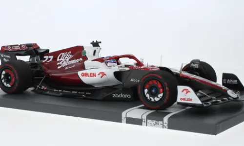 Minichamps Alfa Romeo C42, Formel 1, GP Bahrain, 2022, Alfa Romeo F1 Team Orlen, Orlen, #77, V.Bottas, 1:18, Sale