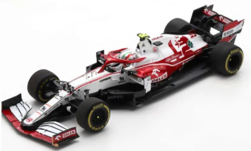 Spark Alfa Romeo C41, Formel 1, GP Bahrain, 2021, Alfa Romeo Sauber F1 Team, Orlen, #99, A.Giovinazzi, 1:43, Hot