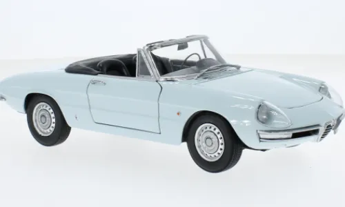 Touring Alfa Romeo 1600 Duetto Spider, hellblau, 1966, 1:18,
