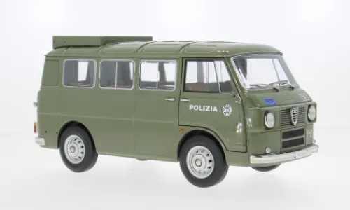 Mitica Alfa Romeo F 12, 1970, Polizia, 1:18, Sale