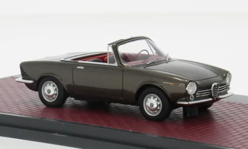 Matrix Alfa Romeo Giulia GT Spider Prototipo, braun, 1963, 1:43, Clearance