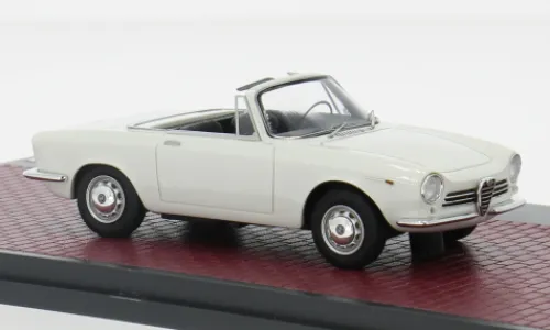 Matrix Alfa Romeo Giulia GT Spider Prototipo, weiss, 1963, 1:43, Discount