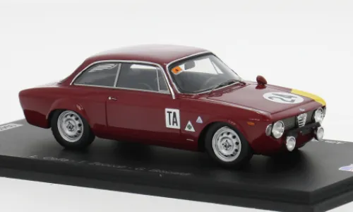 Spark Alfa Romeo Giulia Sprint GTA, 24h Daytona, 1968, #24, L.Cella/T.Zeccoli, 1:43, Hot