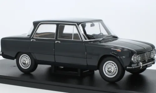 Mitica Alfa Romeo Giulia 1.6 Ti, dunkelgrau, 1962, 1:18, Hot