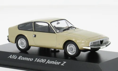 Maxichamps Alfa Romeo 1600 Junior Z (115), gold, 1972, 1:43, New