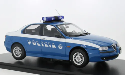 Triple 9 Collection Alfa Romeo 156, 1998, Polizia, 1:18, Sale