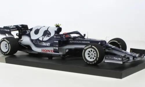 Minichamps Alpha Tauri AT01 Honda, Formel 1, GP Azerbaijan, 2021, Scuderia Alpha Tauri F1 Team, #10, P.Gasly, 1:18, New