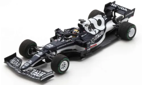 Spark Alpha Tauri AT02 Honda, Formel 1, GP Türkei, 2021, Scuderia Alpha Tauri, #22, Y.Tsunoda, 1:43, Best
