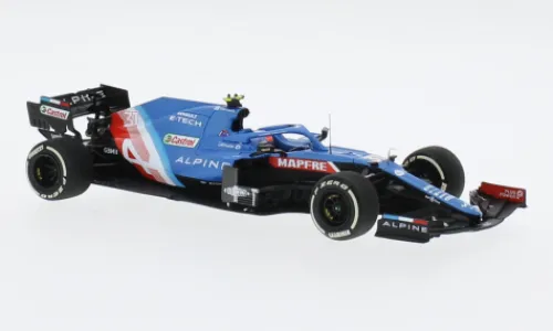 Minichamps Alpine A521, Formel 1, GP Ungarn, 2021, Alpine F1 Team, #31, E.Ocon, 1:43, Hot