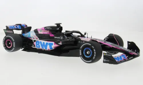 Solido Alpine A524 Presentation, pink/Dekor, Formel 1, 2025, BWT Alpine F1 Team, BWT, 1:18, Best