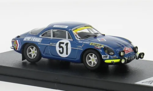 Trofeu Alpine A110, Rally Monte Carlo, 1970, #51, J-L.Therier/M.Callewaert, 1:43,
