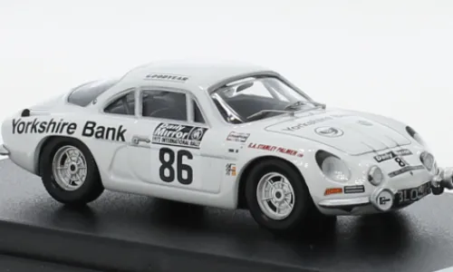 Trofeu Alpine Renault A110, RAC Rallye, 1972, #86, J.Robinson/D.Rodgers, 1:43, Hot