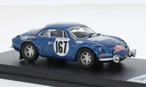 Trofeu Alpine Renault A110, Rallye Monte Carlo, 1972, #167, V.C.Marques/C.Melville, 1:43, New