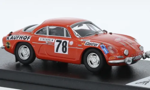 Trofeu Alpine Renault A110, Rallye WM, Rallye Monte Carlo, 1975, #78, F.von der Leyen/P.Diekmann, 1:43, Sale