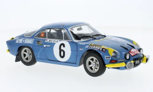 Solido Alpine Renault A110 1600S, Rallye Monte Carlo, 1972, #6, J-C.Andruet/P.Pagani, 1:18, Hot
