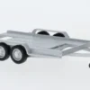 IXO Anhänger Autotrailer, silber, 1:43, Hot