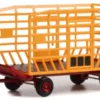 Greenlight Anhänger Bale Throw Wagon, gelb, 1:64, Clearance