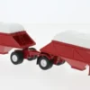 Neo Anhänger Double Bottom Dump Trailer, rot, 1955, 1:64, Online