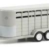 Greenlight Anhänger 14-Foot Livestock Trailer, grau, 1:64, Sale