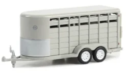 Greenlight Anhänger 14-Foot Livestock Trailer, grau, 1:64, Sale