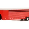Greenlight Anhänger Gooseneck Livestock Trailer, rot, 1:64, New