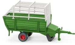 Wiking Anhänger Heuladewagen, grün/weiss, 1:87, Hot