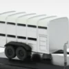 Oxford Anhänger Livestock Trailer, grau, 1:76, Discount