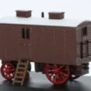 Oxford Anhänger Living Wagon, braun, 1:76, Clearance
