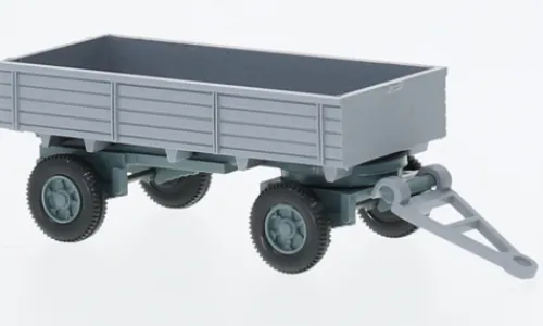 Wiking Anhänger LKW-Anhänger, grau, 1956, 1:87, Outlet