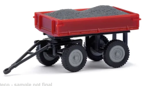 Mehlhose - Anhänger, rot/schwarz, 1:87, Discount