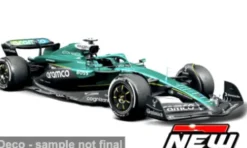 Bburago Aston Martin AMR25, Formel 1, 2025, #14, F.Alonso, 1:24, Hot