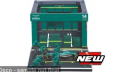 Bburago Aston Martin AMR25, Formel 1, 2025, #14, F.Alonso, 1:43, Hot
