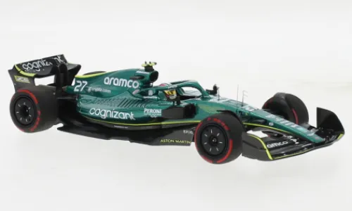 Minichamps Aston Martin AMR22, Formel 1, GP Bahrain, 2022, Aston Martin Aramco Cognizant F1 Team, Cognizant, #27, N.Hülkenberg, 1:43, Online