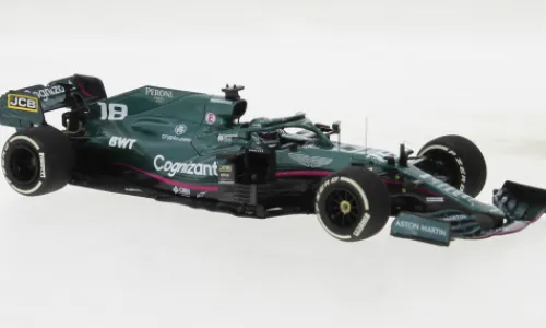 Minichamps Aston Martin AMR21, Formel 1, GP Monaco, 2021, Aston Martin Cognizant F1 Team, Cognizant, #18, L.Stroll, 1:43, Outlet