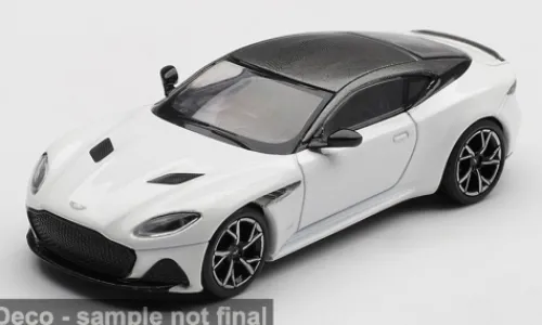 Mini GT Aston Martin BDS Stratus, weiss/schwarz, 2024, 1:64,
