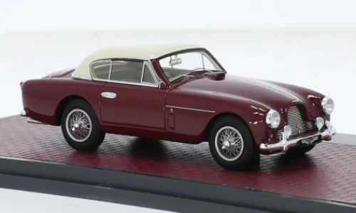 Matrix Aston Martin DB2-4 FHC Notchback, dunkelrot/hellbeige, 1955, 1:43,