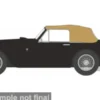 Oxford Aston Martin DB2 MKIII DHC, schwarz/braun, 1:76, Outlet