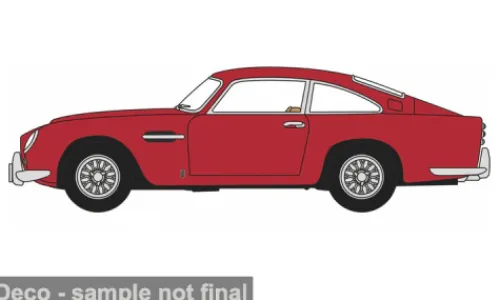 Oxford Aston Martin DB 5, rot, 1:76, New