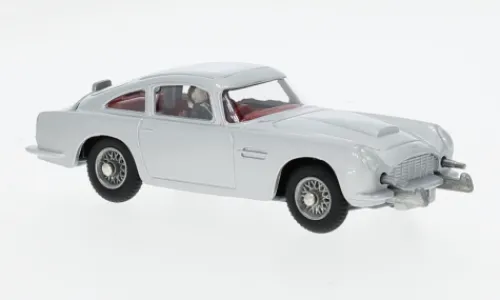 Corgi Aston Martin DB5, silber, James Bond 007, 1:43,