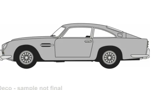 Oxford Aston Martin DB5, silber, 1:76, New