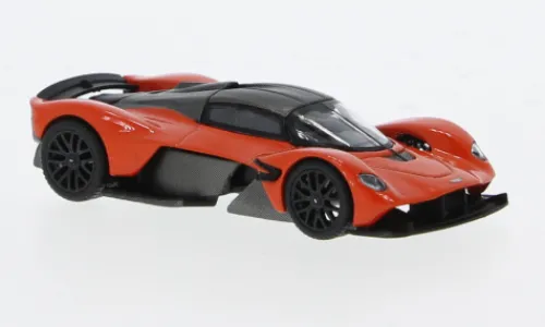 Mini GT Aston Martin Valkyrie, orange/schwarz, 1:64, Outlet