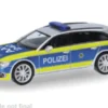 Herpa Audi A6 Avant, Polizei Baden-Württemberg, 1:87, New