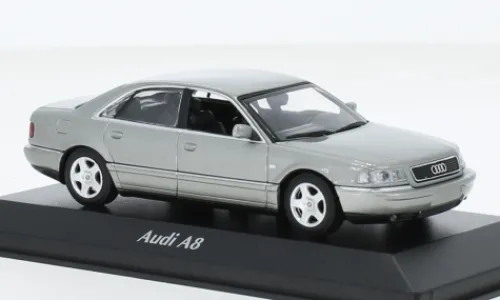 Maxichamps Audi A8, silber, 1999, 1:43, Best
