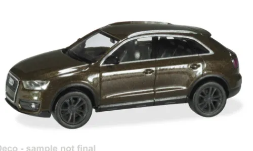 Herpa Audi Q3, dunkeloliv, 1:87, Online