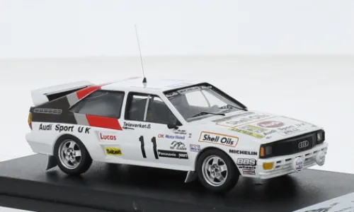 Trofeu Audi quattro, Rallye WM, Rallye Schweden, 1985, #11, D.Llewellin/P.Short, 1:43, Best