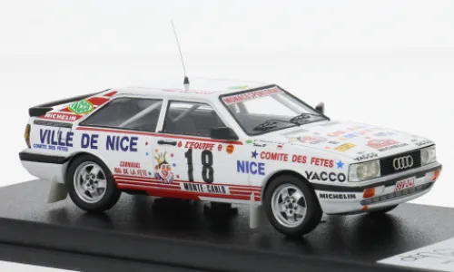 Trofeu Audi quattro, Rally Monte Carlo, 1987, #18, A.Tchine/G.Thimonier, 1:43,