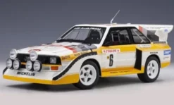 AUTOart Audi Quattro S1, Rallye Monte Carlo, 1986, HB Audi Team, #6, H.Mikkola/A.Hertz, 1:18, Discount
